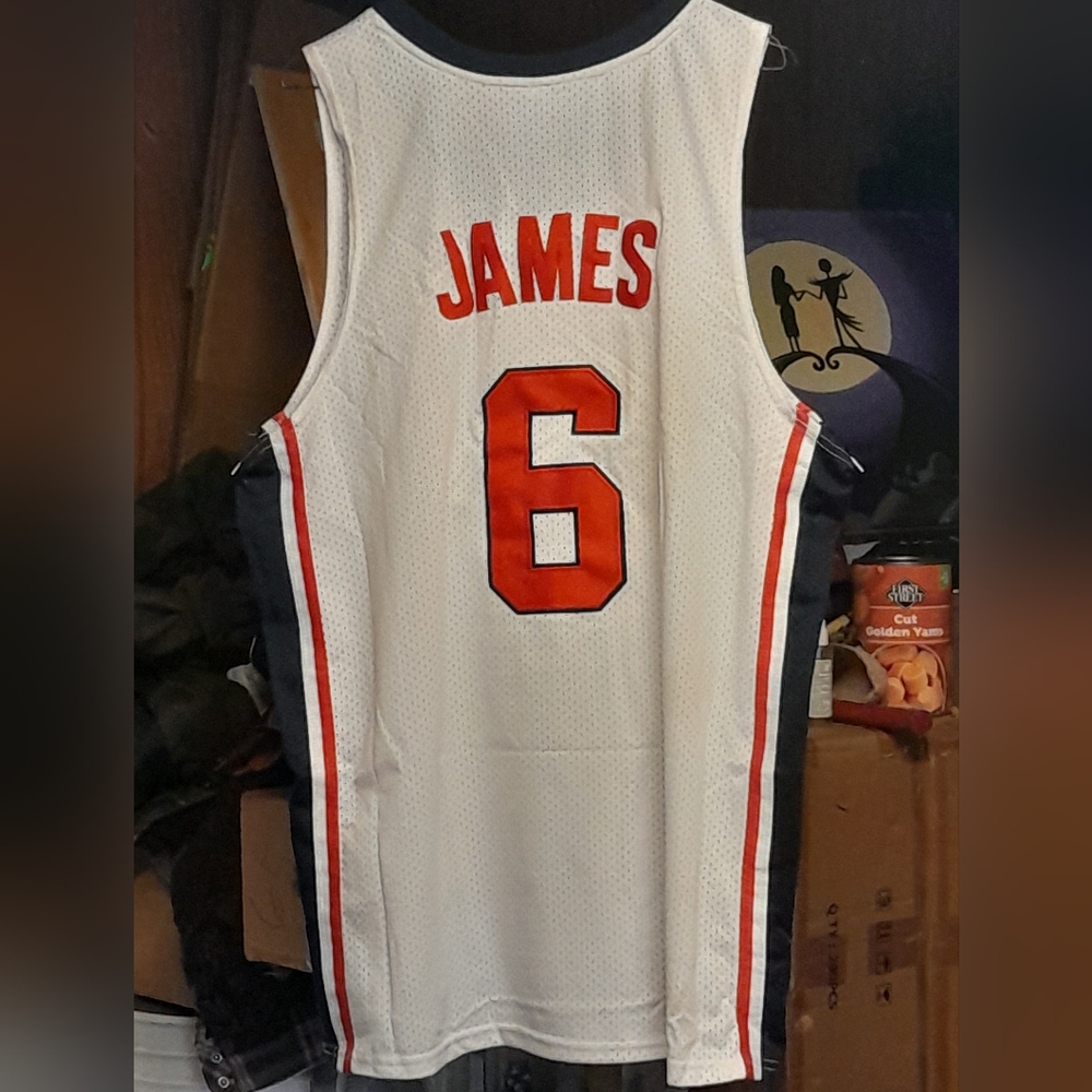 2012 USA Olympic Men Basketball REDEEM TEAM- LeBron James Jersey